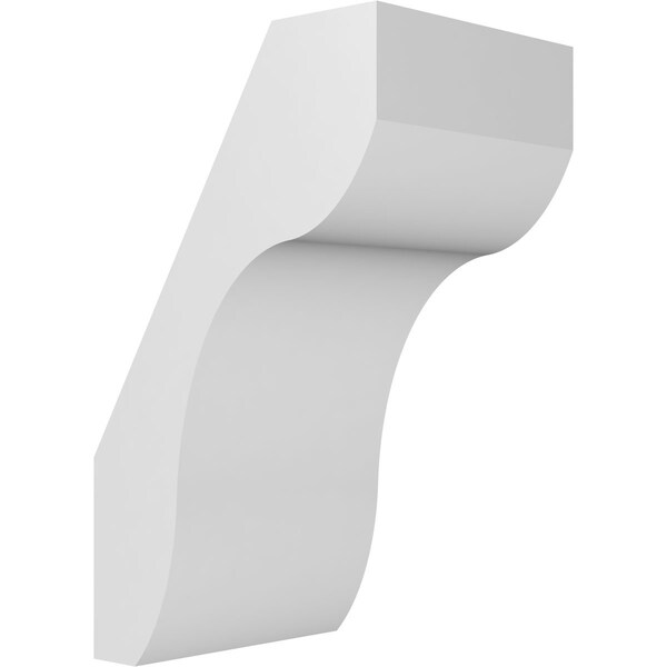 Ekena Millwork 5-in. W x 6-in. D x 10-in. H Stanfield Architectural Grade PVC Knee Brace BRCP05X06X10STA - main